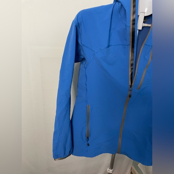 EUC Men’s small Eddie Bauer blue‎ hooded First Ascent Jacket - Picture 3 of 9